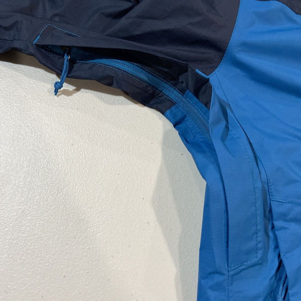 The North Face Venture Jacket Men's Small Blue Hooded Windbreaker New - Picture 9 of 10